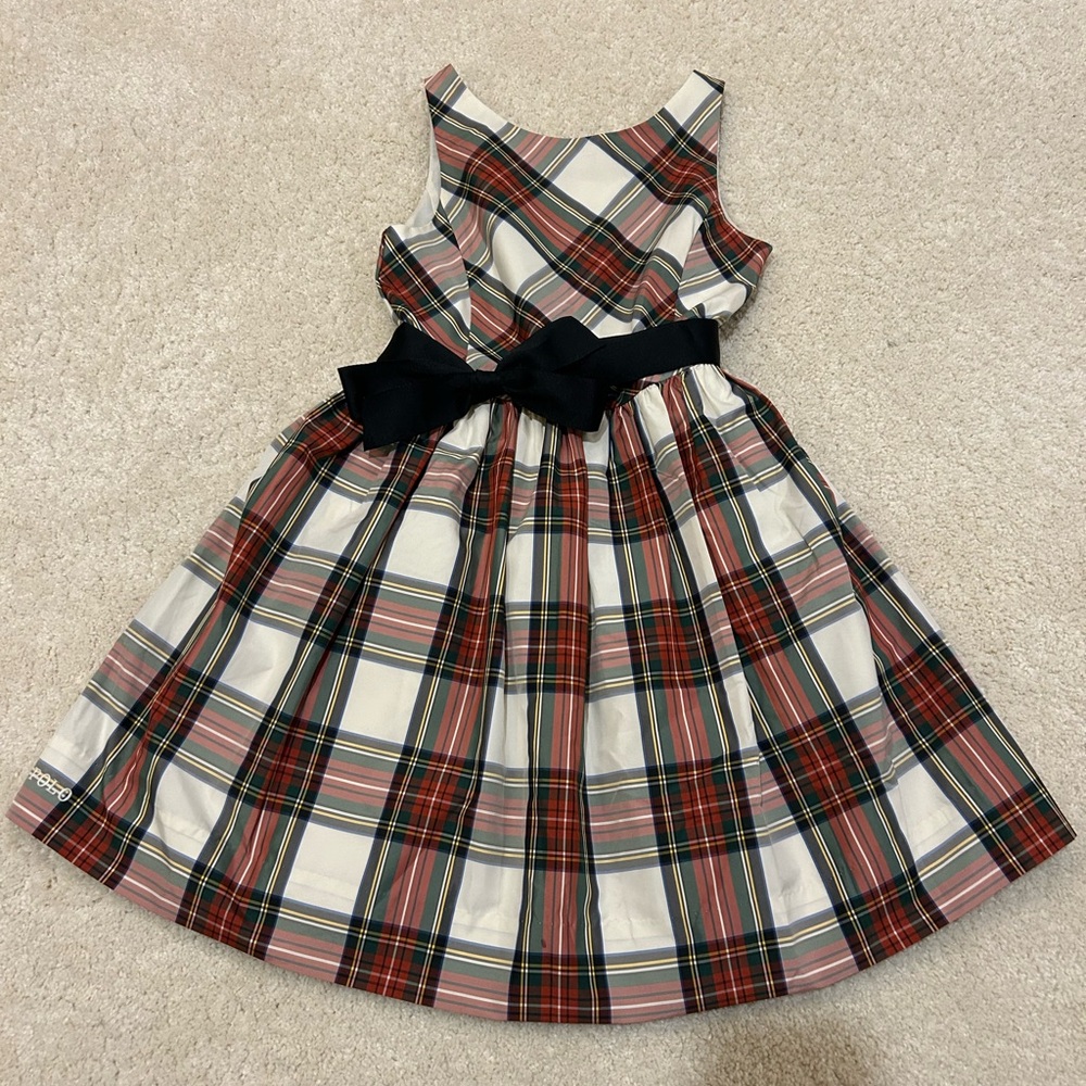 NWT Polo Ralph Lauren Girl’s Tartan Plaid Dress in Size 10 - Beautiful!